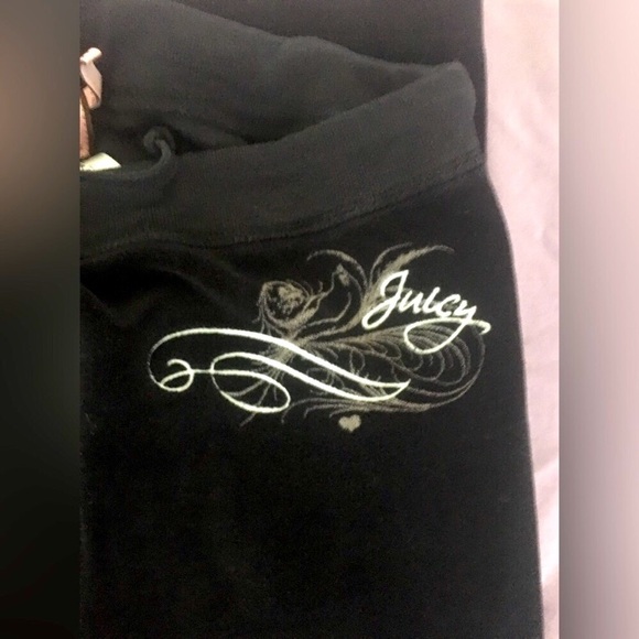 Vintage Juicy Couture black 2 piece track suit. - Picture 2 of 14